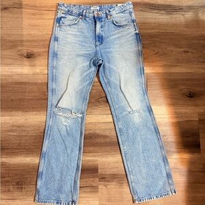 Straight leg wrangler jeans